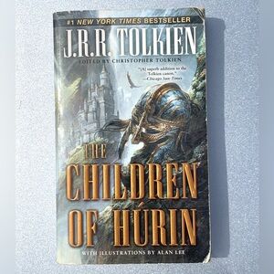 The Children of Húrin Paperback Book Used 2010